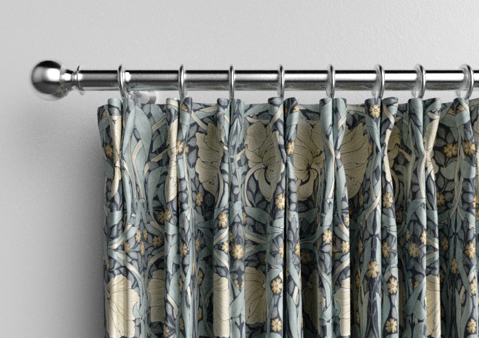 William Morris At Home Pimpernel, Indigo - Made to Measure Curtains - Image 10